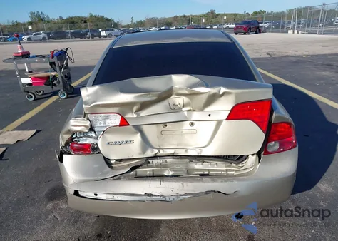 2007 Honda Civic Ex из США, поврежденный, VIN 1HGFA16827L010257